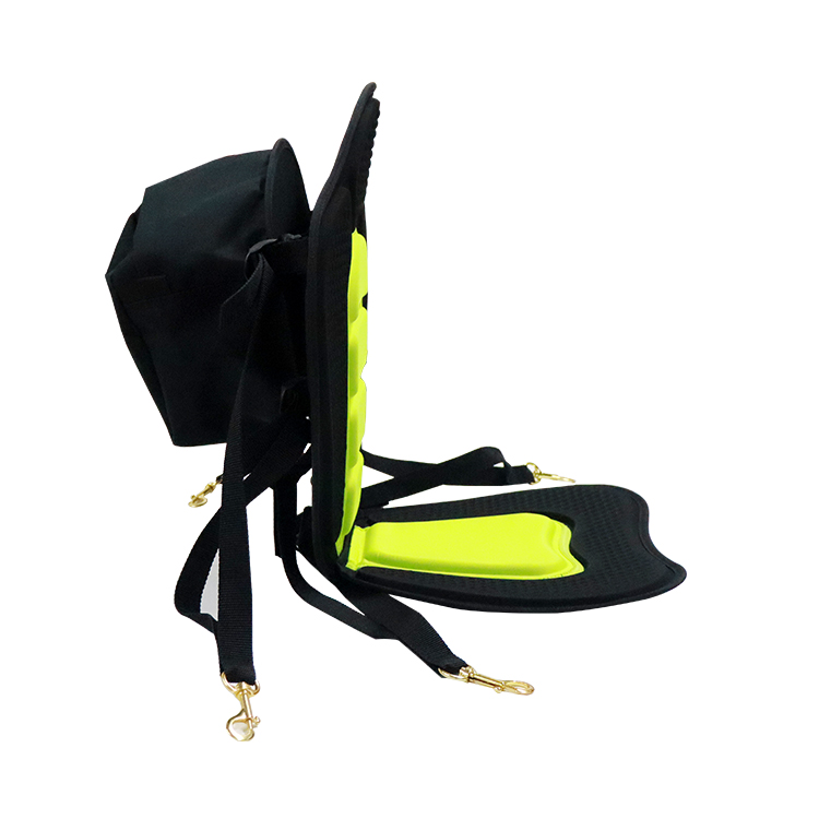 Green seat belt bag